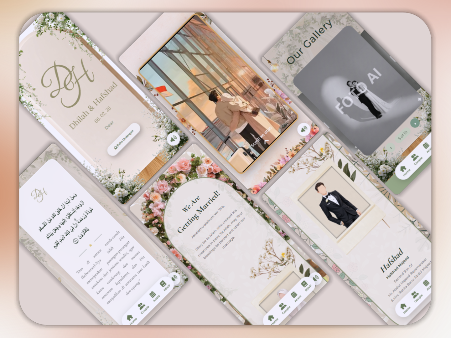 Digital Wedding Invitation v2